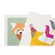 Grusskarten-Tuch Hund gelb | Bild 5