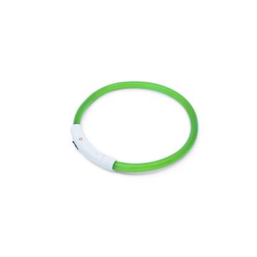 Collier lumineux à LED vert - Innen-ø 14.5 cm